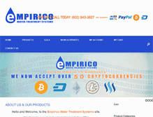 Tablet Screenshot of empirico.com